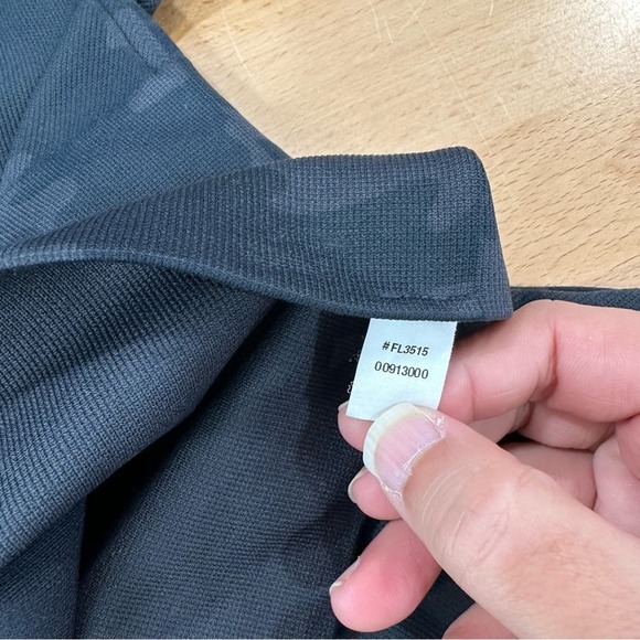 Spanx Look at Me Now High-Waisted Seamless Leggings Black Camo Large - Picture 8 of 9